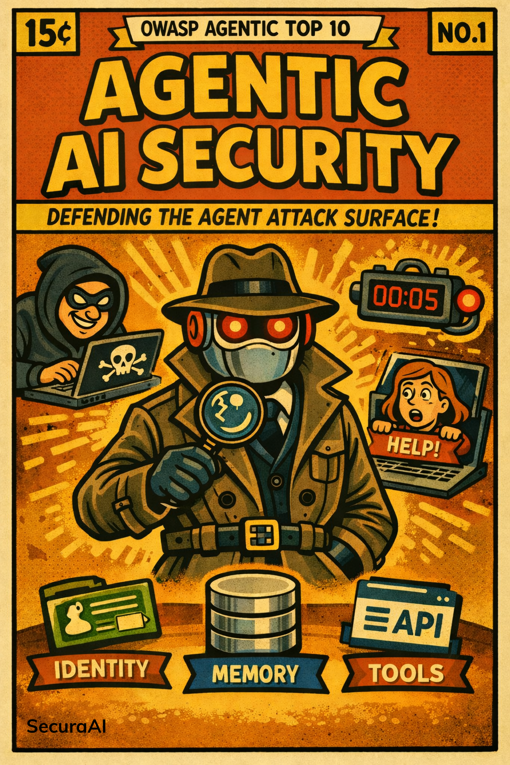 Agentic AI Security Comic Cover